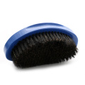 Customized Processing Man's Bristle Hair Brush Arc Curved Beard Comb Solid Wood Hard 360 Wave Curve Brush